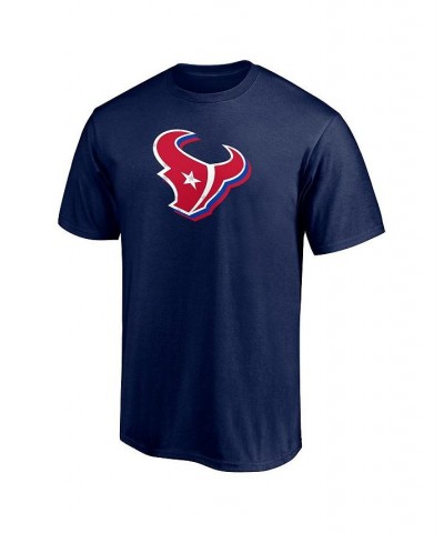 Men's Branded Navy Houston Texans Red White and Team T-shirt $15.84 T-Shirts