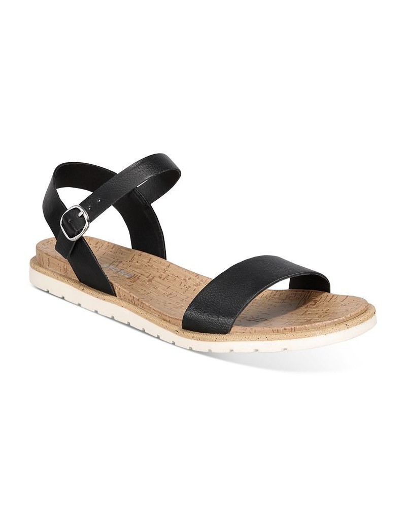 Mattie Flat Sandals Black $23.80 Shoes