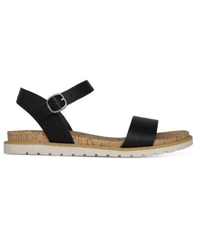 Mattie Flat Sandals Black $23.80 Shoes