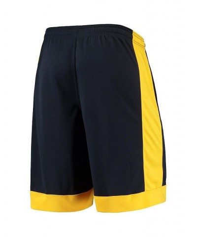 Men's Navy Michigan Wolverines Outline Shorts $21.15 Shorts