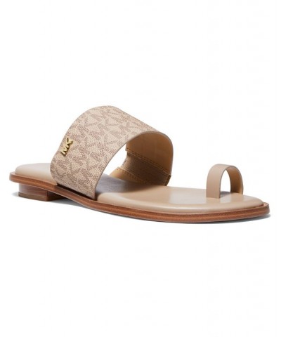 Women's August Flat Sandals PD05 $45.54 Shoes