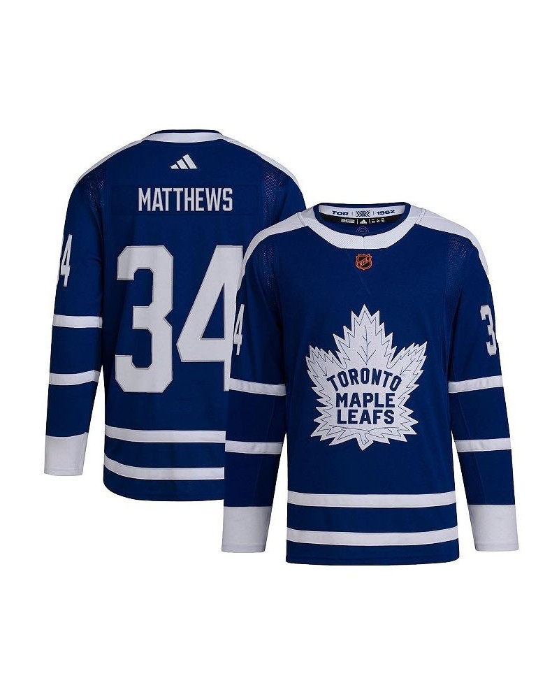 Men's Auston Matthews Royal Toronto Maple Leafs Reverse Retro 2.0 Authentic Player Jersey $75.00 Jersey