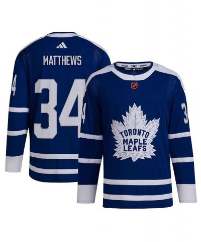 Men's Auston Matthews Royal Toronto Maple Leafs Reverse Retro 2.0 Authentic Player Jersey $75.00 Jersey