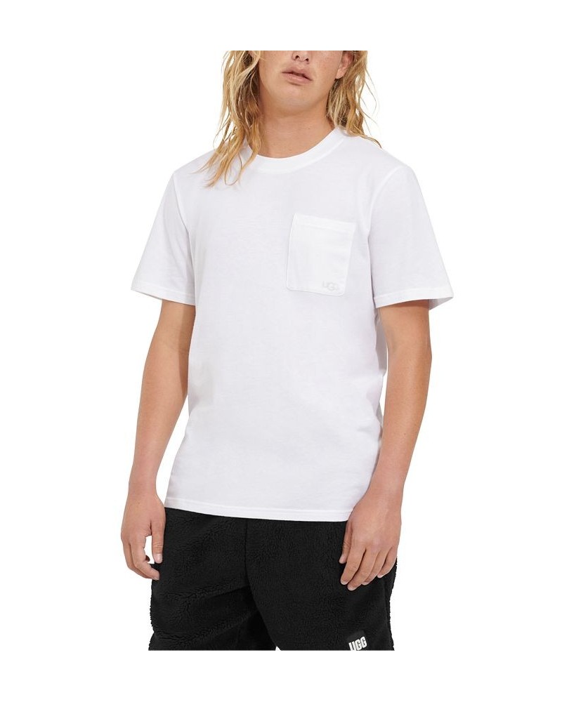 Men's Garrett Logo Pocket Short-Sleeve T-Shirt White $27.00 Pajama