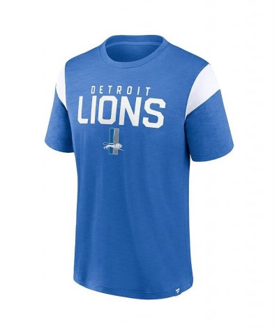 Men's Branded Blue Detroit Lions Home Stretch Team T-shirt $25.51 T-Shirts