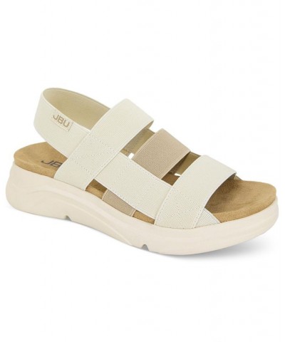 Ava Slip-On Slingback Sport Sandals Tan/Beige $41.58 Shoes