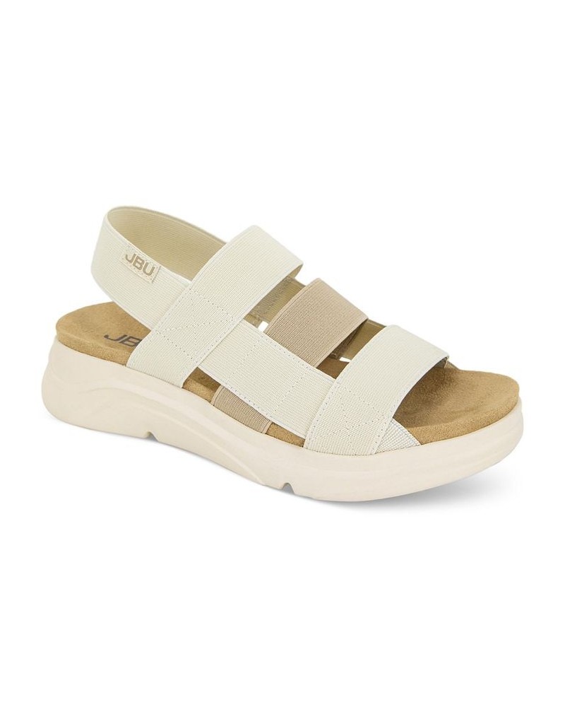 Ava Slip-On Slingback Sport Sandals Tan/Beige $41.58 Shoes