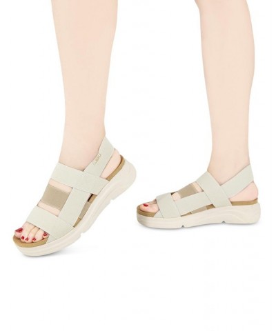 Ava Slip-On Slingback Sport Sandals Tan/Beige $41.58 Shoes