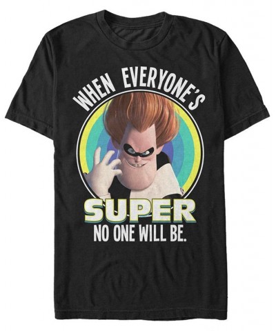 Disney Pixar Men's Incredibles Super Syndrome, Short Sleeve T-Shirt Black $15.40 T-Shirts