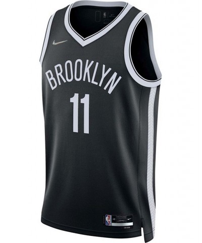 Men's Kyrie Irving Black Brooklyn Nets 2021/22 Diamond Swingman Jersey - Icon Edition $51.36 Jersey