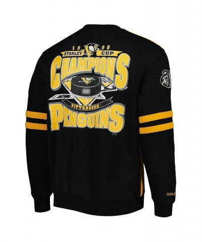 Men's Gold, Black Pittsburgh Penguins 1992 Stanley Cup Champions Pullover Sweatshirt $58.80 Sweatshirt