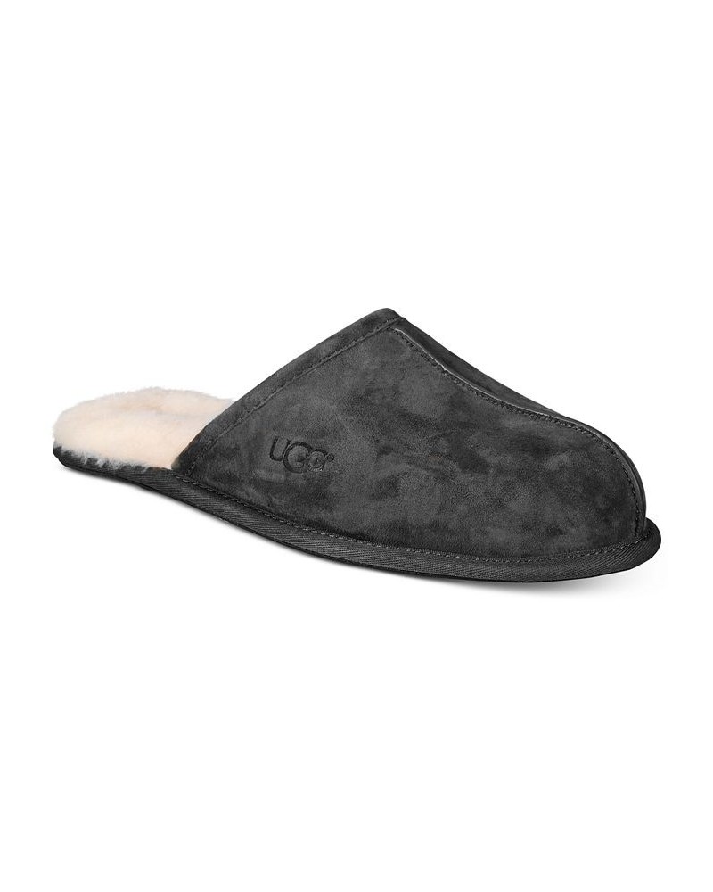 Men's Scuff Slippers Black $47.00 Shoes