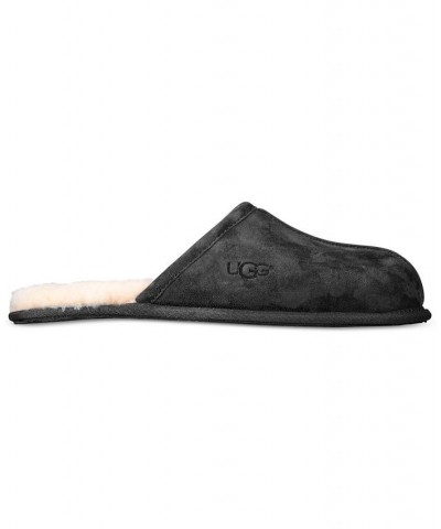 Men's Scuff Slippers Black $47.00 Shoes