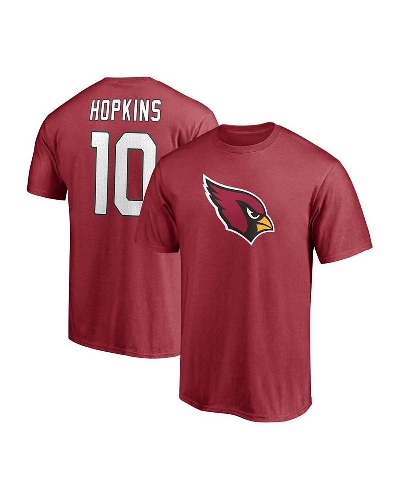 Men's DeAndre Hopkins Cardinal Arizona Cardinals Player Icon Name and Number T-shirt $26.54 T-Shirts