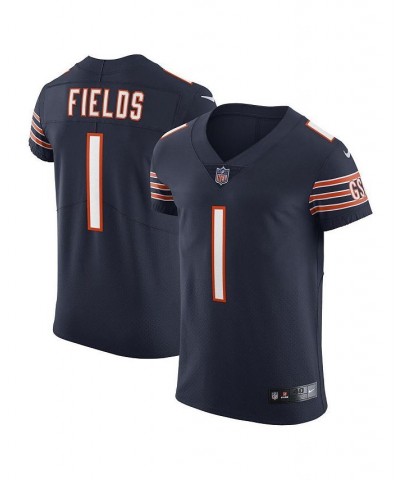 Men's Justin Fields Navy Chicago Bears Vapor Elite Jersey $109.62 Jersey