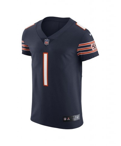 Men's Justin Fields Navy Chicago Bears Vapor Elite Jersey $109.62 Jersey