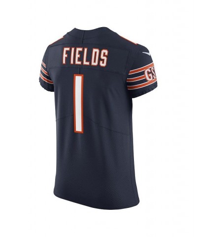 Men's Justin Fields Navy Chicago Bears Vapor Elite Jersey $109.62 Jersey