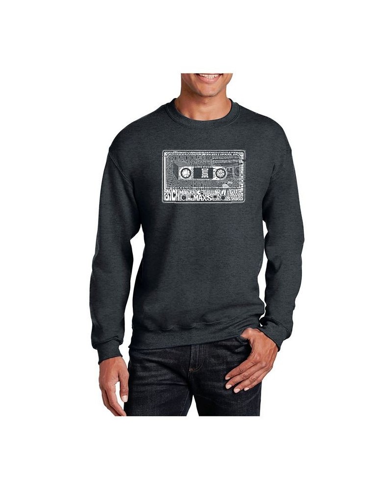 Word Art The 80's Crewneck Sweatshirt Gray $28.49 Sweatshirt