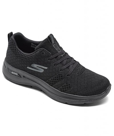 Women's GO Walk - Arch Fit Unify Arch Support Walking Sneakers Black $39.75 Shoes