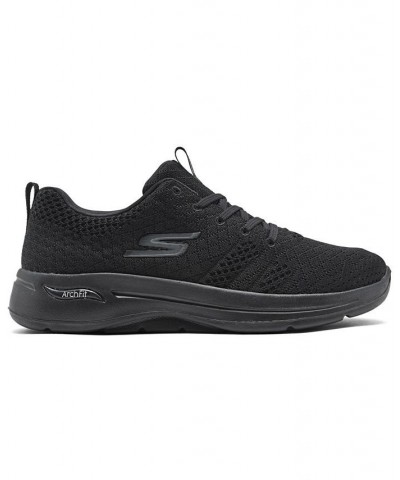 Women's GO Walk - Arch Fit Unify Arch Support Walking Sneakers Black $39.75 Shoes