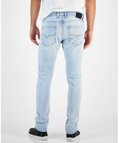 Men's Slim-Fit Light-Wash Jeans Yellow $49.56 Jeans