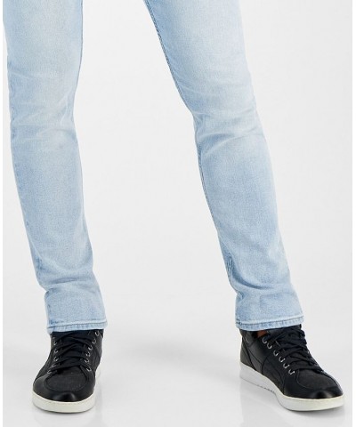 Men's Slim-Fit Light-Wash Jeans Yellow $49.56 Jeans