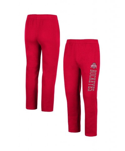 Men's Scarlet Ohio State Buckeyes Fleece Pants $23.10 Pants