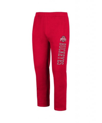 Men's Scarlet Ohio State Buckeyes Fleece Pants $23.10 Pants