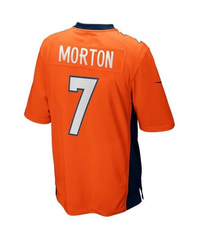 Men's Craig Morton Orange Denver Broncos Game Retired Player Jersey $56.00 Jersey