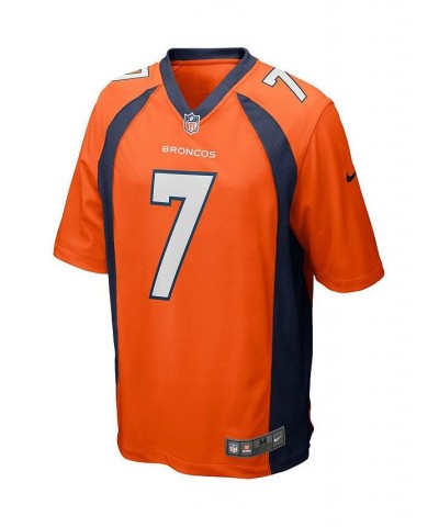 Men's Craig Morton Orange Denver Broncos Game Retired Player Jersey $56.00 Jersey