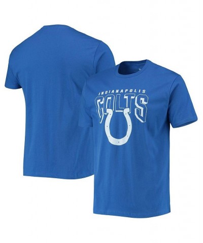 Men's Royal Indianapolis Colts Bold Logo T-shirt $19.80 T-Shirts