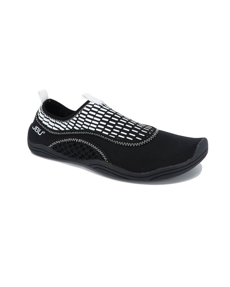 Women's Fin Water Ready Flats Black, White Print $23.52 Shoes