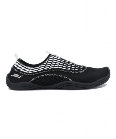 Women's Fin Water Ready Flats Black, White Print $23.52 Shoes