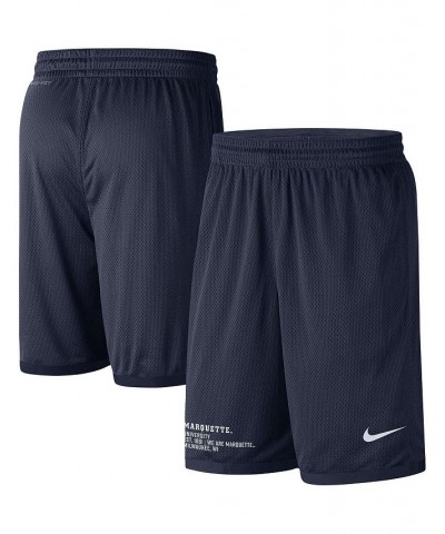 Men's Navy Marquette Golden Eagles Performance Mesh Shorts $23.20 Shorts