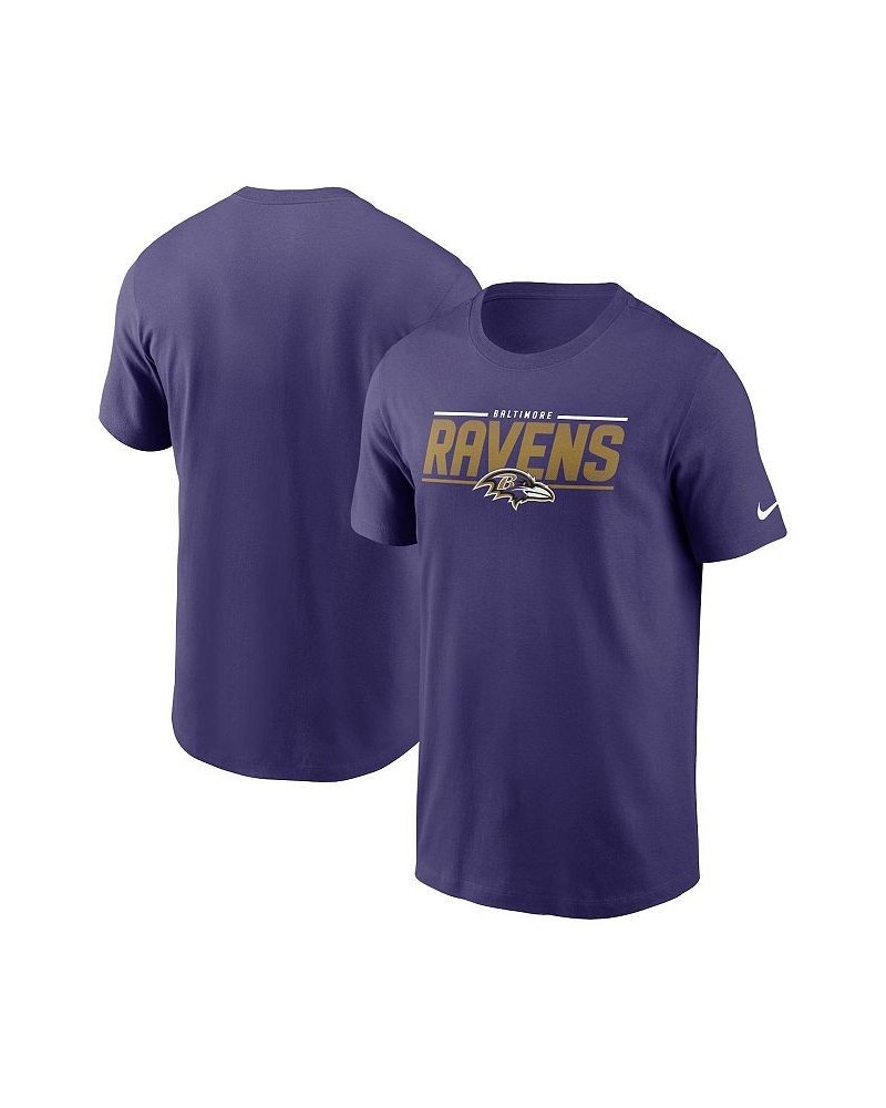 Men's Purple Baltimore Ravens Muscle T-shirt $20.70 T-Shirts