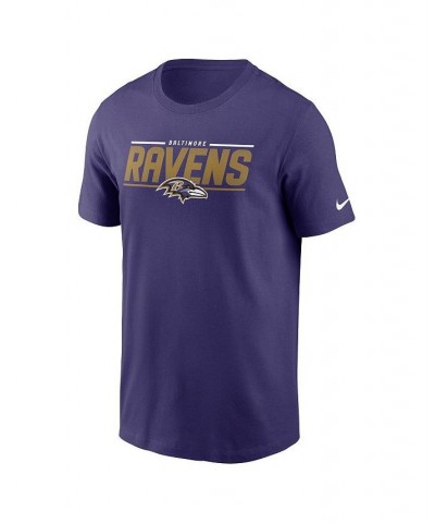 Men's Purple Baltimore Ravens Muscle T-shirt $20.70 T-Shirts