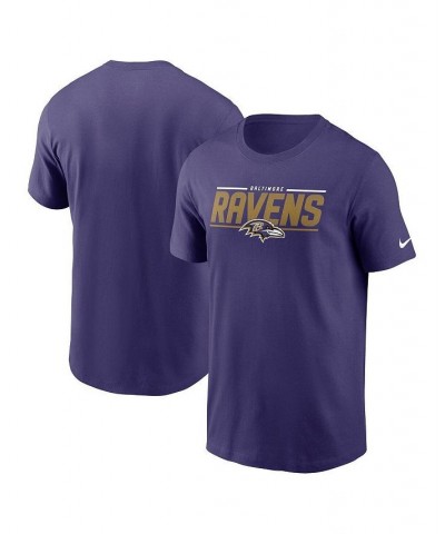 Men's Purple Baltimore Ravens Muscle T-shirt $20.70 T-Shirts