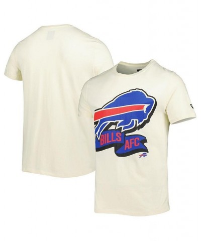 Men's Cream Buffalo Bills Sideline Chrome T-shirt $20.00 T-Shirts