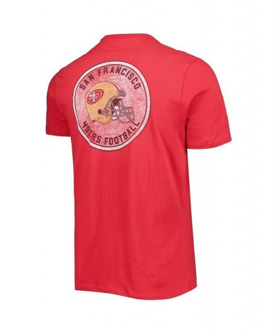 Men's Scarlet San Francisco 49ers Open Field Franklin T-shirt $29.49 T-Shirts