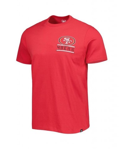 Men's Scarlet San Francisco 49ers Open Field Franklin T-shirt $29.49 T-Shirts