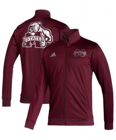 Men's Maroon Mississippi State Bulldogs Football Strategy Full-Zip Jacket $38.95 Jackets