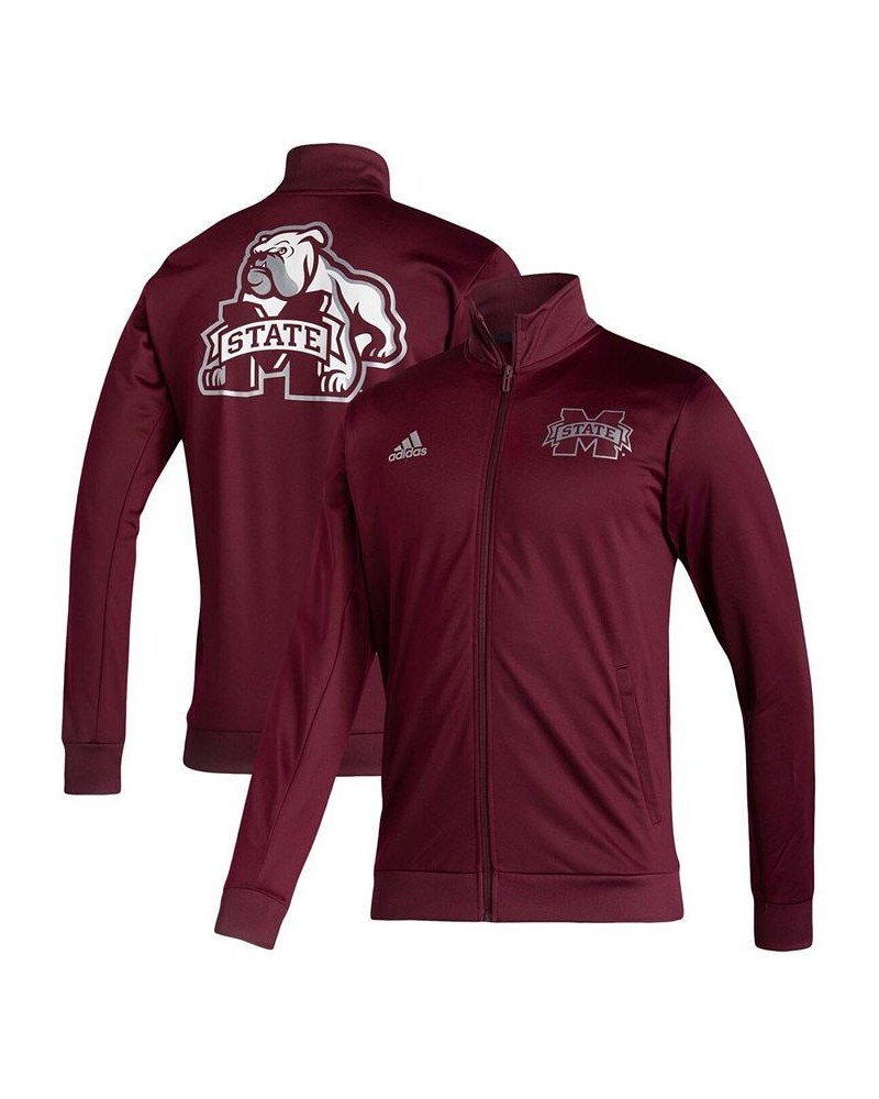 Men's Maroon Mississippi State Bulldogs Football Strategy Full-Zip Jacket $38.95 Jackets