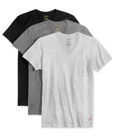 Men's V-Neck Classic Undershirt 3-Pack Cruise Navy/White/Black Old $20.69 Undershirt