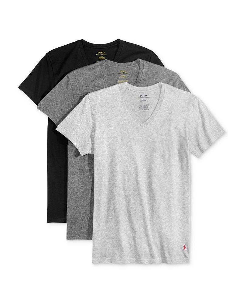 Men's V-Neck Classic Undershirt 3-Pack Cruise Navy/White/Black Old $20.69 Undershirt