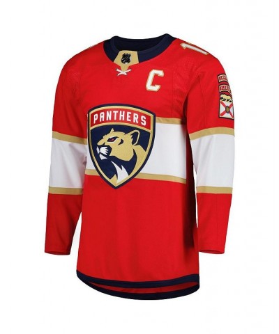 Men's Captain Patch Aleksander Barkov Red Florida Panthers Home Primegreen Authentic Pro Player Jersey $76.80 Jersey