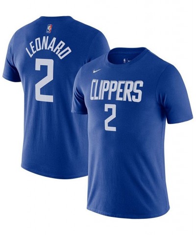 Men's Kawhi Leonard Royal LA Clippers Diamond Icon Name Number T-shirt $22.00 T-Shirts