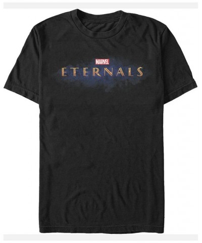 Marvel Men's Eternals Logo, Short Sleeve T-Shirt Black $17.15 T-Shirts