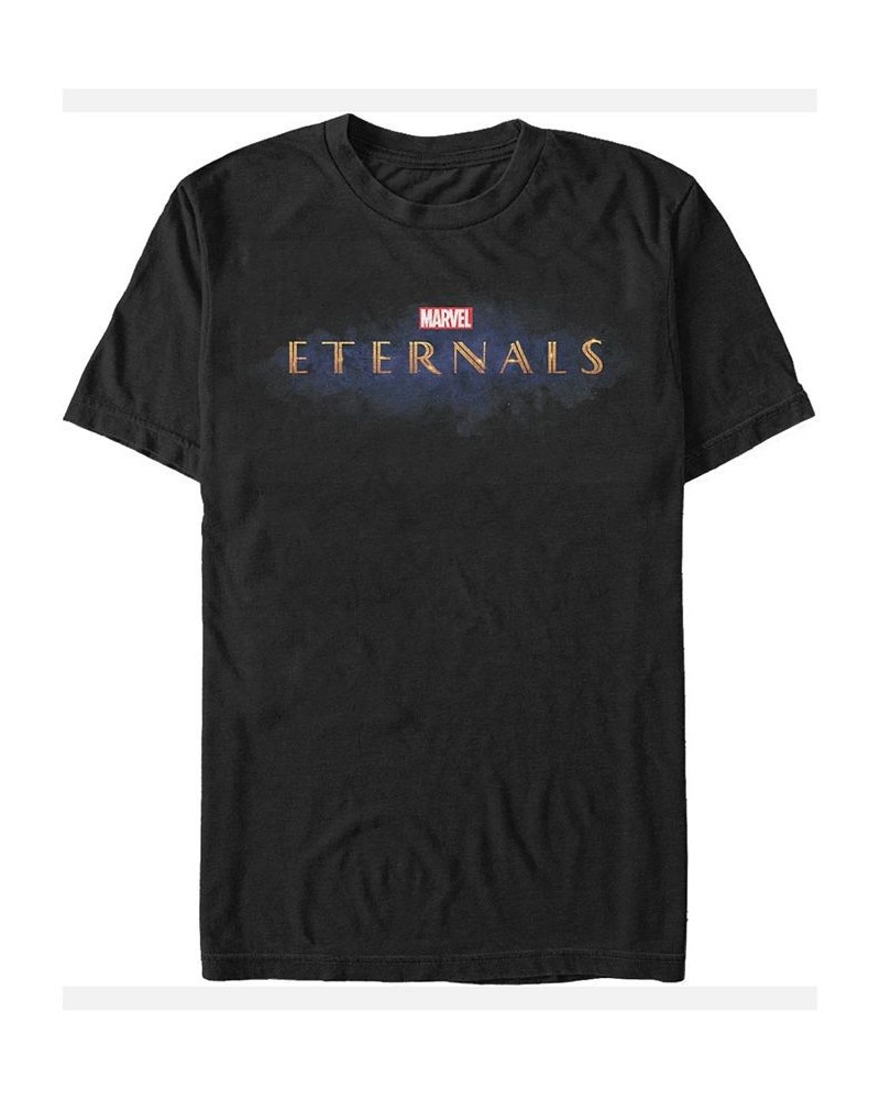 Marvel Men's Eternals Logo, Short Sleeve T-Shirt Black $17.15 T-Shirts