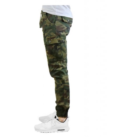 Men's Cotton Stretch Twill Cargo Joggers PD03 $27.00 Pants