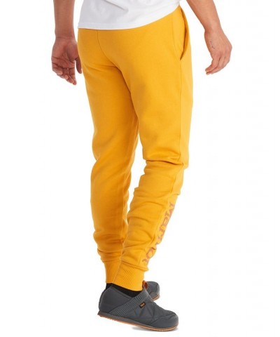 Men's Coastal Logo Jogger Pants Gold $26.99 Pants